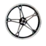 Motorcycle aluminum wheel hub